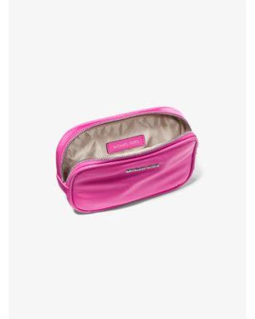 Michael Kors Pink Cara Small Nylon Belt Bag