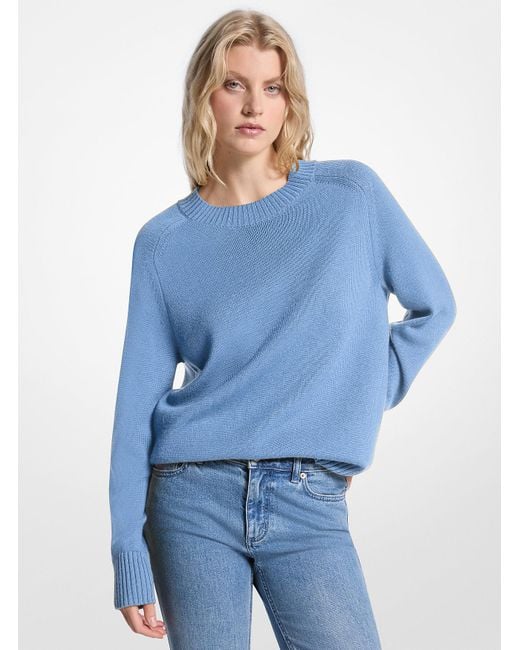 Mkjersey De Lana MICHAEL Michael Kors de color Blue