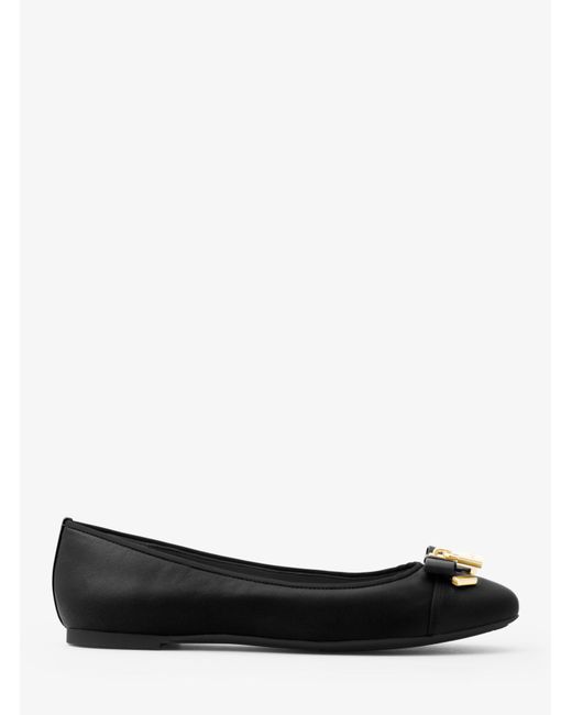 alice metallic leather ballet flat