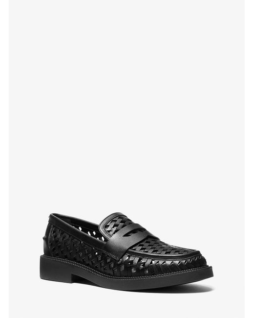 Mk Loafer Eden di MICHAEL Michael Kors in Black