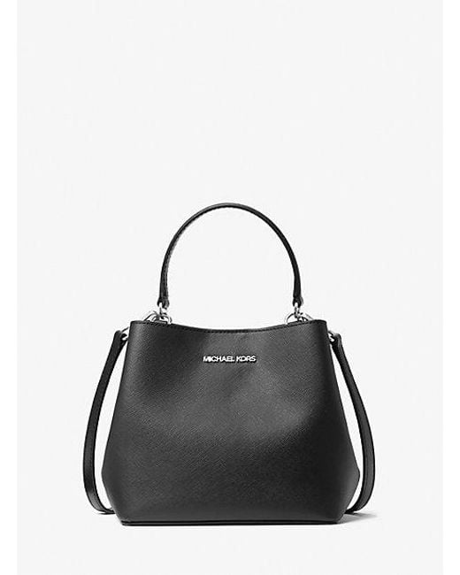 Michael Kors Black Pratt Small Shoulder Bag