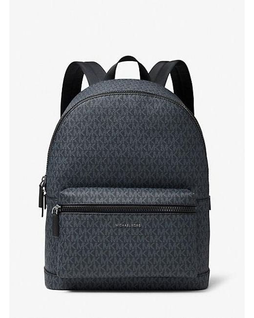 Michael Kors Black Cooper Logo Backpack for men