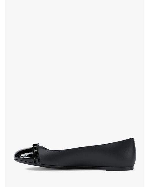 MICHAEL Michael Kors White Mk Mandy Leather Moccasin