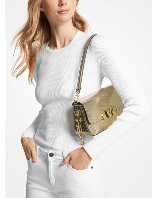 Michael kors crocodile crossbody online
