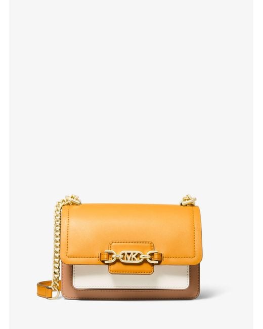 MICHAEL Michael Kors Multicolor Heather Extra-small Color-block Leather Crossbody Bag
