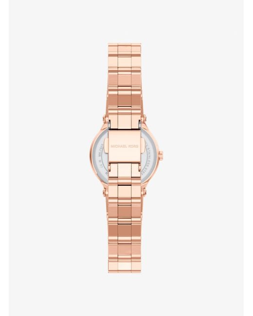 Michael Kors Pink Petite Billie-Tone Watch