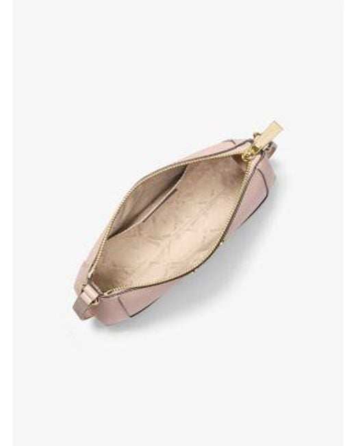 MICHAEL Michael Kors Pink Mk Sallie Medium Saffiano Leather Crossbody Bag