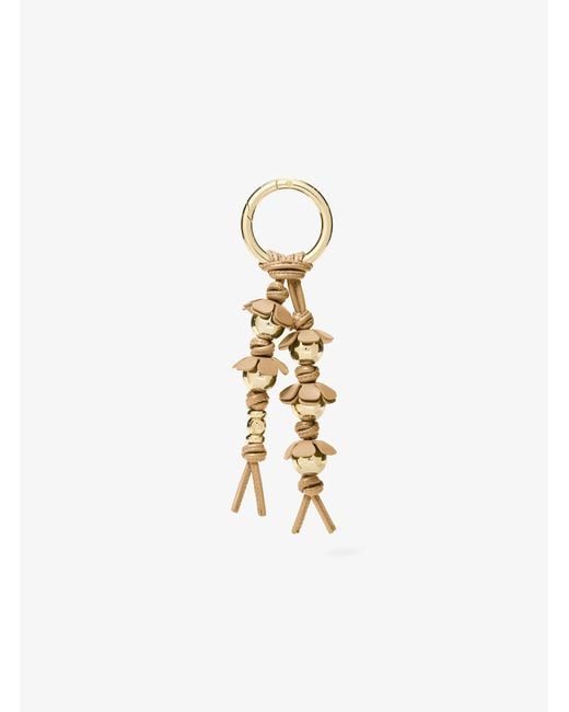 MICHAEL Michael Kors White Embellished Floral Bag Charm