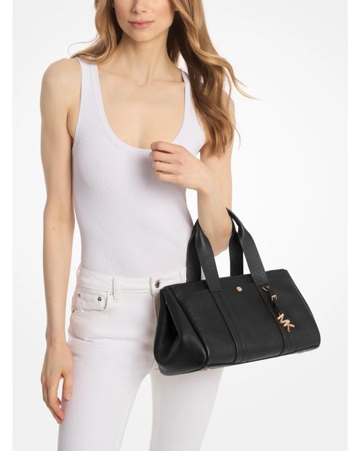 MICHAEL Michael Kors Black Romee Small Satchel