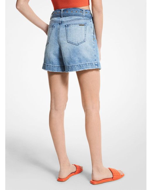 michael kors denim shorts