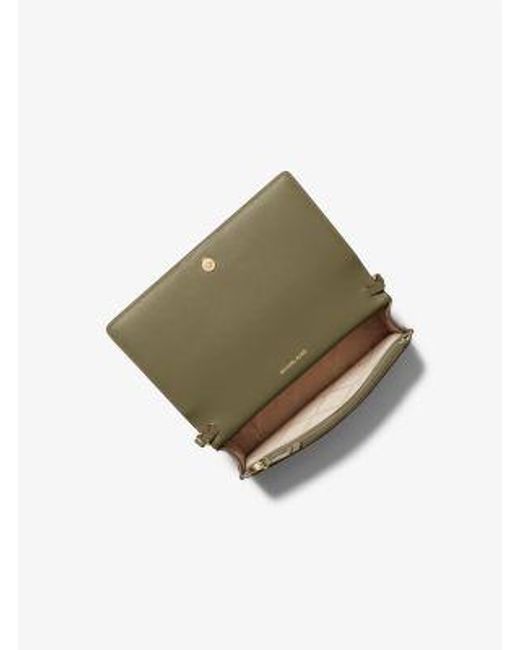 Mk Borsa A Tracolla Jet Set Media di MICHAEL Michael Kors in Green