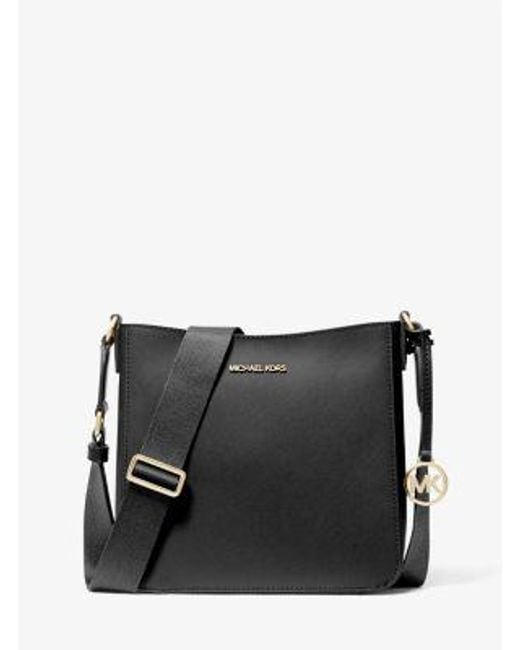Michael Kors Black Jet Set Travel Small Messenger Bag