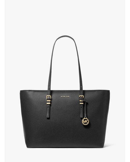 MICHAEL Michael Kors Black Quinn Large Tote Bag