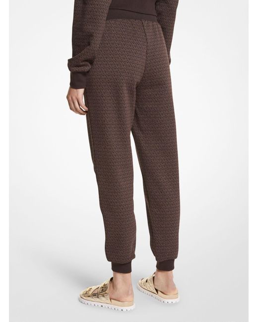 Michael Kors Logo Print Cotton Terry 