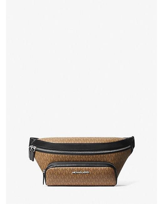 Michael Kors Natural Cooper Logo Belt Bag for men