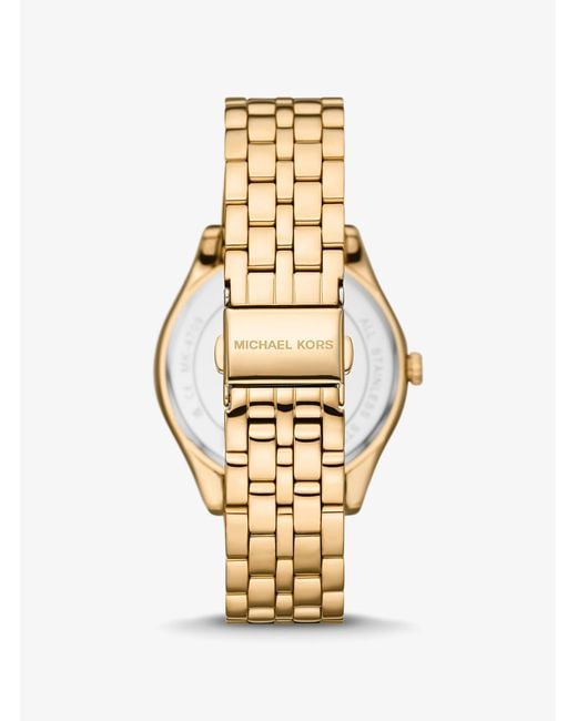 Michael Kors Metallic Harlowe Watch