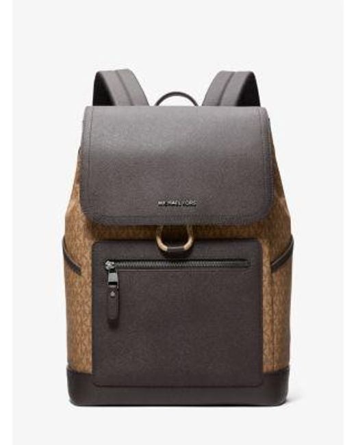 Michael Kors Gray Hudson Travel Rucksack for men