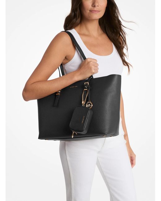 MICHAEL Michael Kors Black Quinn Large Tote Bag