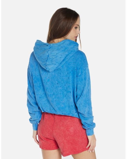 Michael Lauren Blue Trainor Pullover