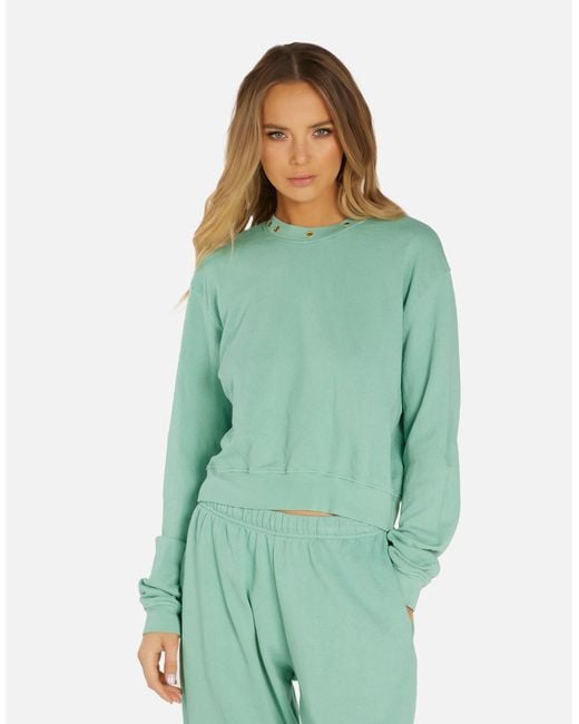 Michael Lauren Green Exon Eyelets Mint