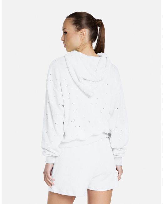 Michael Lauren White Trainor Pullover