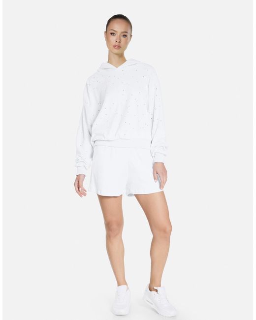 Michael Lauren White Trainor Pullover