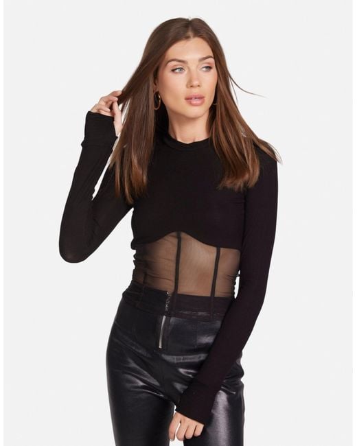 Michael Lauren Black Danton Mesh
