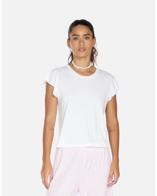 Michael Lauren White Bronte Tee
