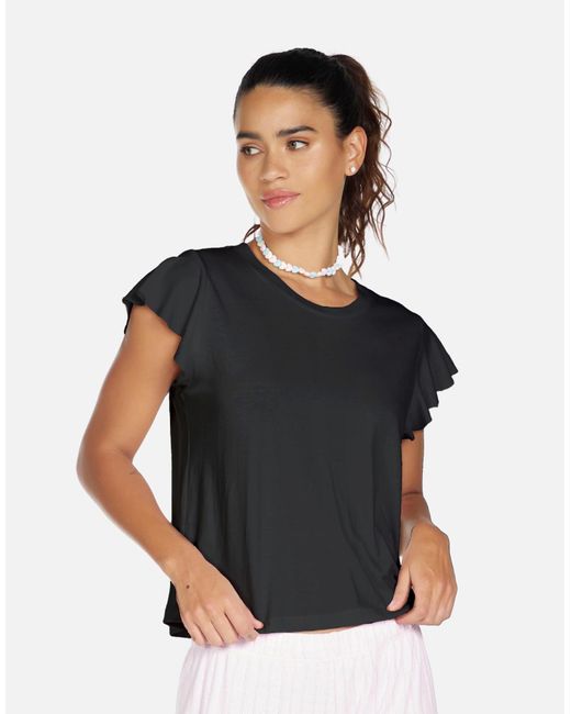 Michael Lauren Black Bronte Tee