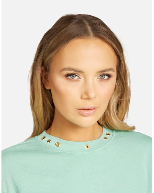 Michael Lauren Green Exon Eyelets Mint
