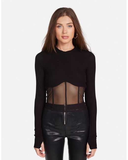Michael Lauren Black Danton Mesh