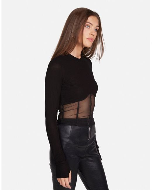 Michael Lauren Black Danton Mesh