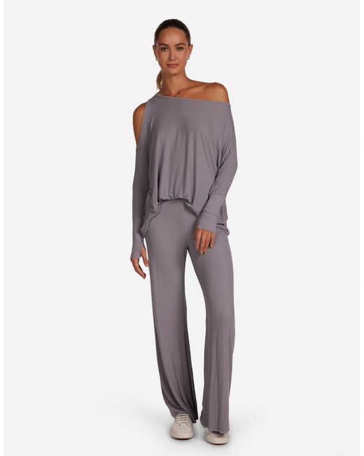 Michael Lauren Purple Deuce Pewter