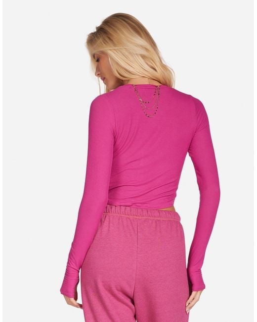Michael Lauren Pink Cooley Rose Violet