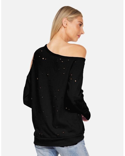 Michael Lauren Black Ventura Pullover