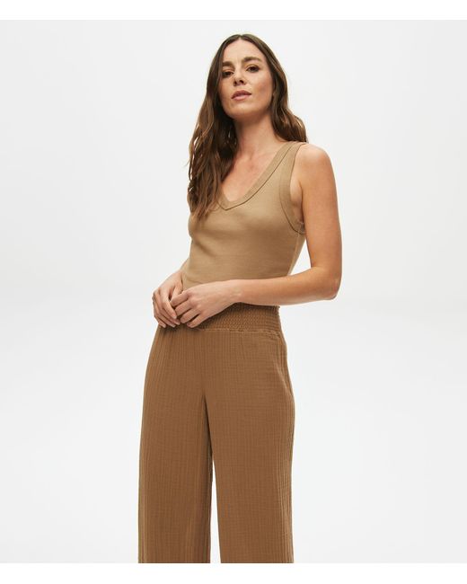 Cotton Susie Wide Leg Pant | Lyst