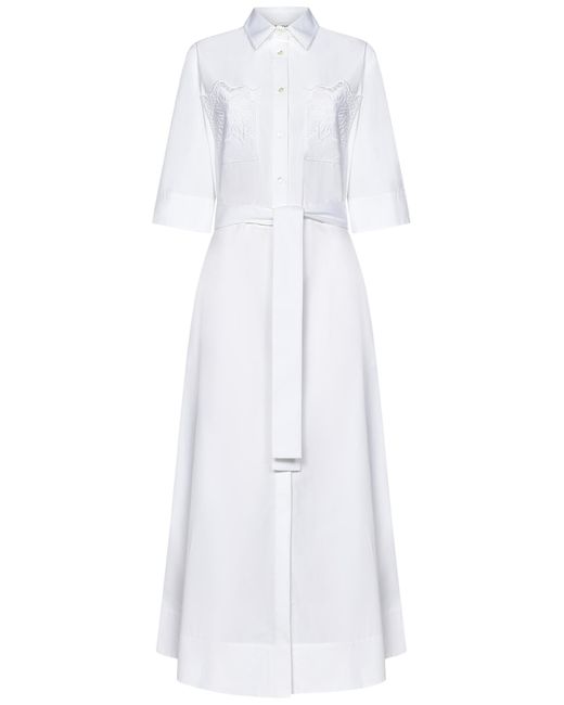 Abito Lungo P. A.R. O. H di P.A.R.O.S.H. in White