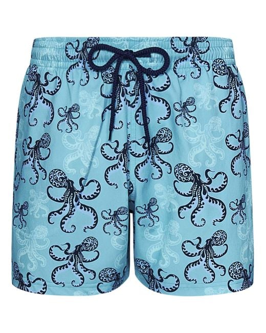 Vilebrequin Blue Poulpes Swimsuit for men