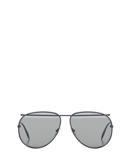 black flat aviators