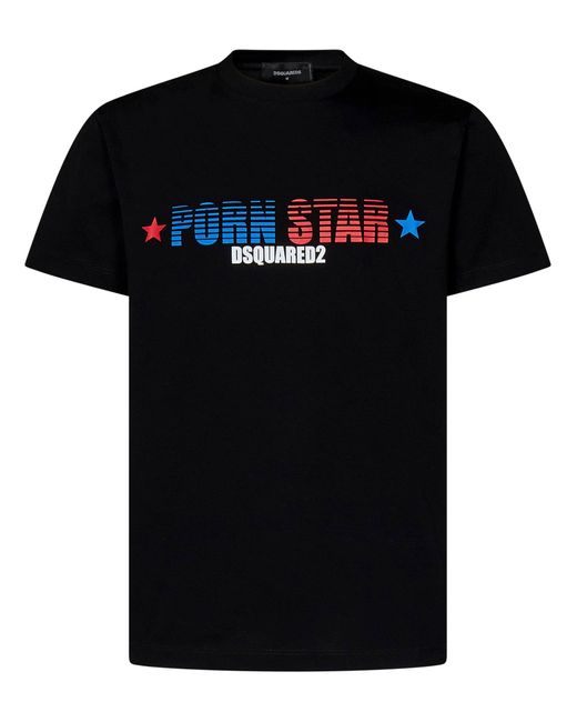 DSquared² Black Rocco Cool Fit T-Shirt for men
