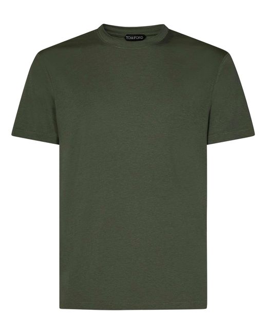 T-Shirt di Tom Ford in Green da Uomo