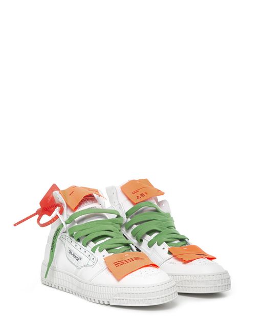 Off-White c/o Virgil Abloh *icon Off-court 3.0 White High Top Sneakers ...