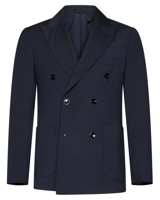 Michael Coal Blue X Michele Franzese Blazer for men