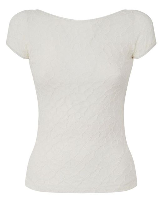 Pinko White Cody Top