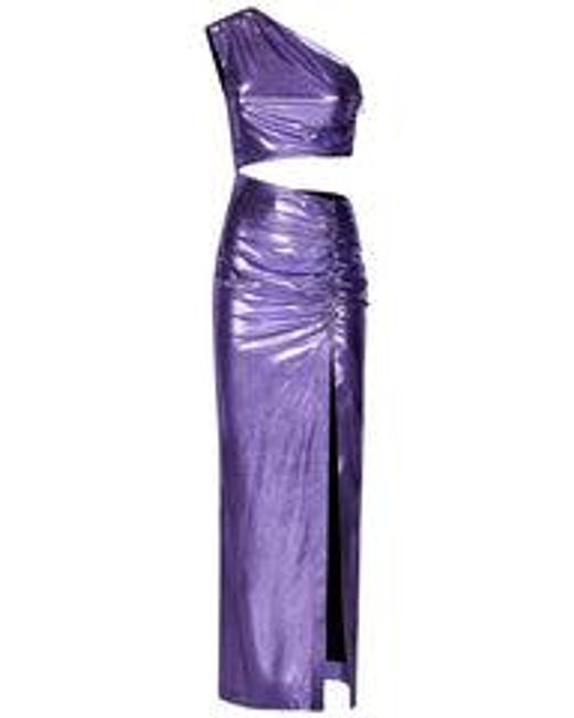 House of Amen Purple Long Dress