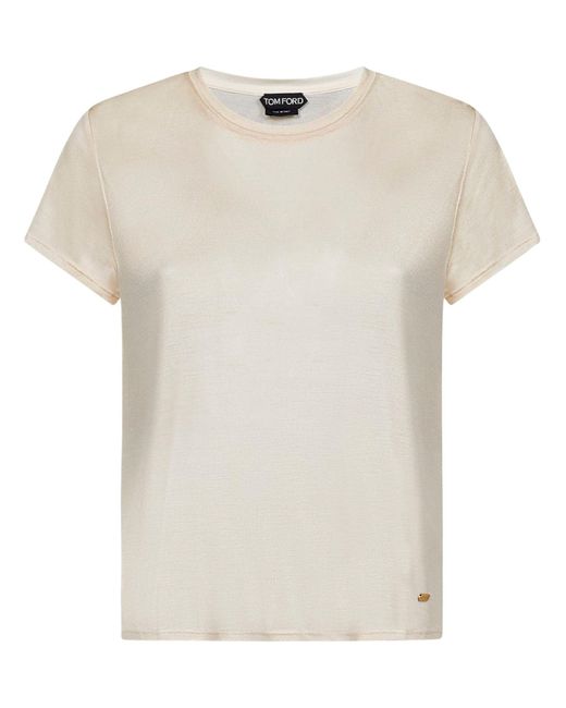 T-Shirt di Tom Ford in White