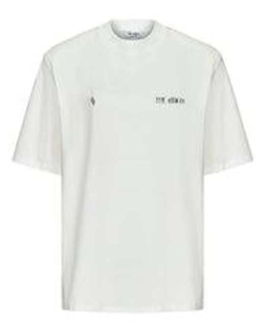 The Attico White Kilie T-Shirt