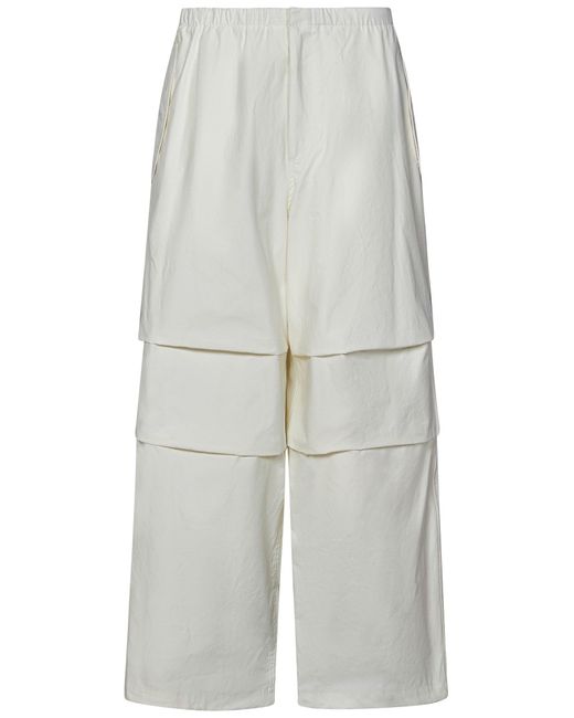 Pantaloni di Jil Sander in White da Uomo