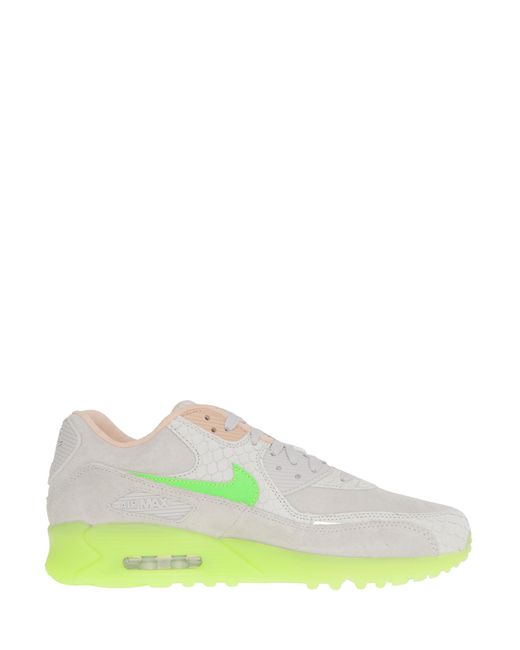 Nike Air Max 90 New Species In Grey Suede With Tonal Scales And Neon Green  Sole. for Men | Lyst Canada