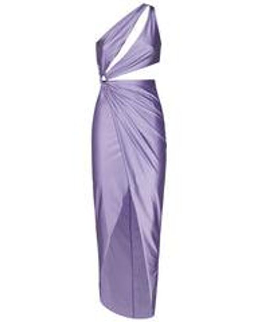 House of Amen Purple Long Dress
